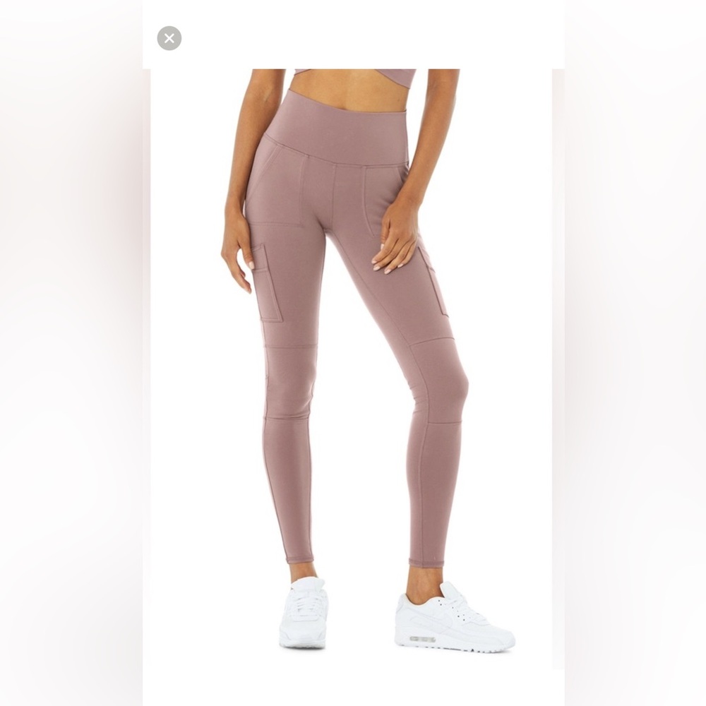 ALO Yoga Mauve Pocket Leggings